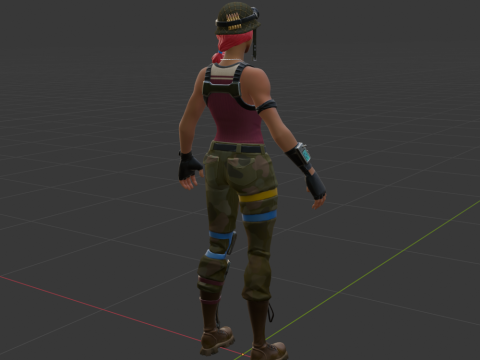 Bullseye - Fortnite 3D Модель