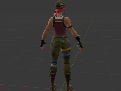 Bullseye - Fortnite 3D Model