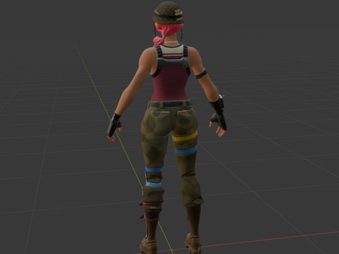 Bullseye - Fortnite 3D Модель