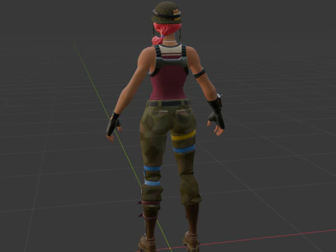 Bullseye - Fortnite 3D Model