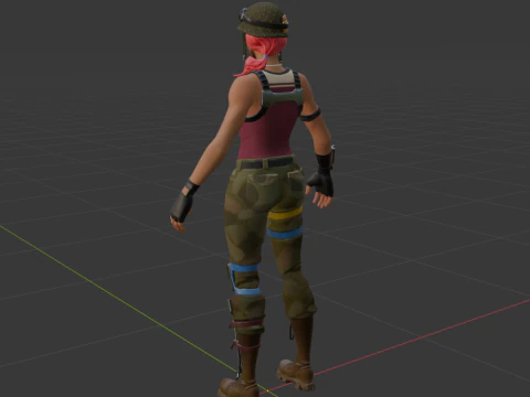 Bullseye - Fortnite 3D Model