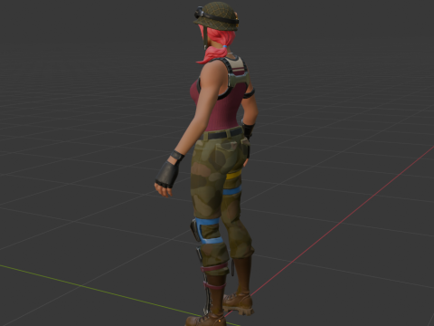 Bullseye - Fortnite 3D Модель
