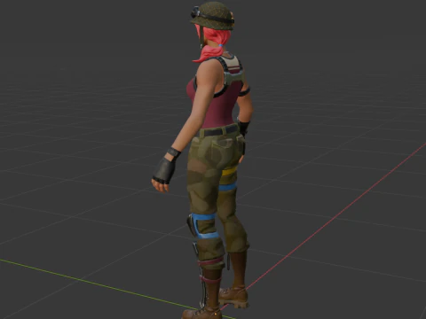 Bullseye - Fortnite 3D Model