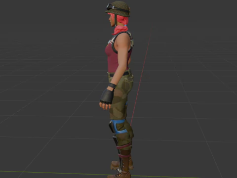 Bullseye - Fortnite 3D Model