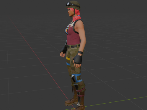 Bullseye - Fortnite 3D Модель