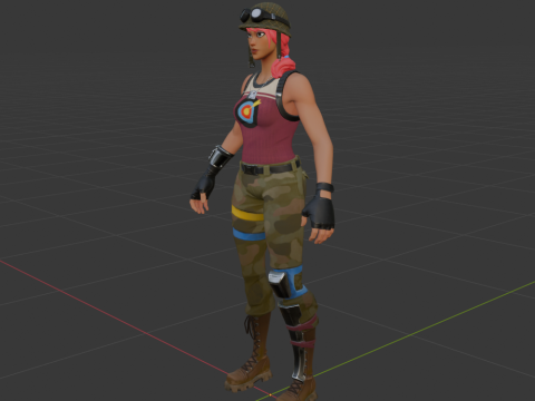 Bullseye - Fortnite 3D Модель