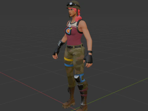 Bullseye - Fortnite 3D Model