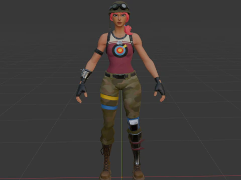 Bullseye - Fortnite 3D Model