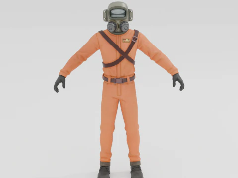 The Employee - Fortnite - Lethal Company 3D Model