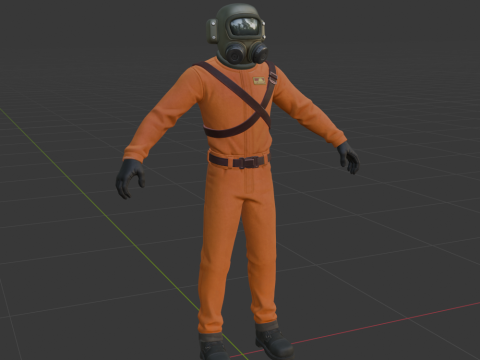 The Employee - Fortnite - Lethal Company Modèle 3D