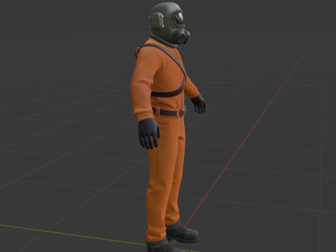 The Employee - Fortnite - Lethal Company Modèle 3D