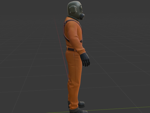 The Employee - Fortnite - Lethal Company Modèle 3D