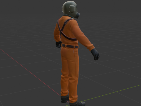 The Employee - Fortnite - Lethal Company Modèle 3D