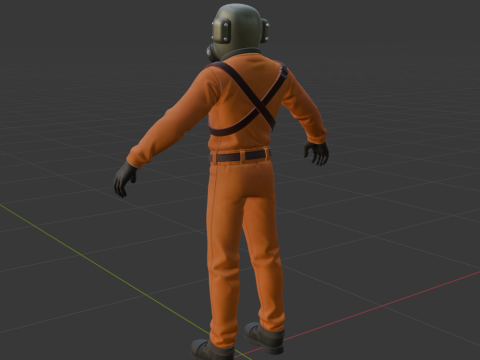 The Employee - Fortnite - Lethal Company Modèle 3D