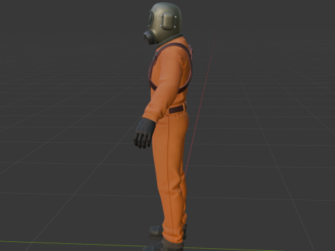 The Employee - Fortnite - Lethal Company Modèle 3D
