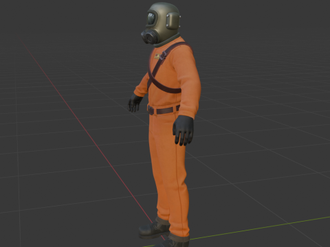The Employee - Fortnite - Lethal Company Modèle 3D