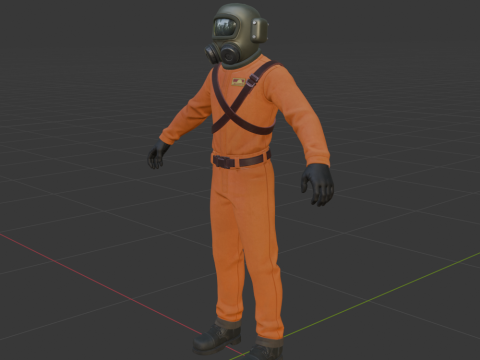 The Employee - Fortnite - Lethal Company Modèle 3D