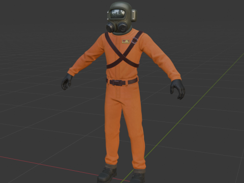 The Employee - Fortnite - Lethal Company Modèle 3D