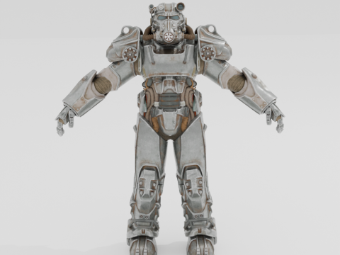 T-60 Power Armor - Fortnite Modelo 3D