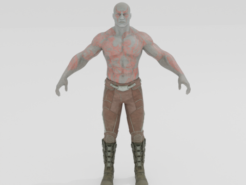 Drax - Fortnite 3D Модель