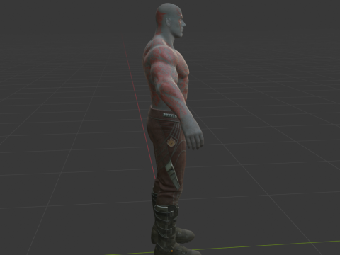 Drax - Fortnite Modèle 3D