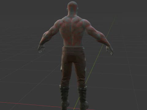 Drax - Fortnite 3D Model