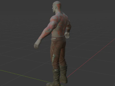 Drax - Fortnite 3D Model