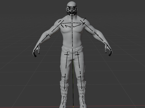 Drax - Fortnite Modèle 3D