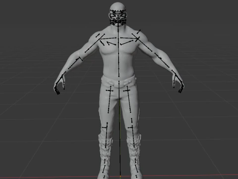 Drax - Fortnite 3D Model