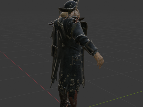 Davy Jones - Fortnite 3D 模型