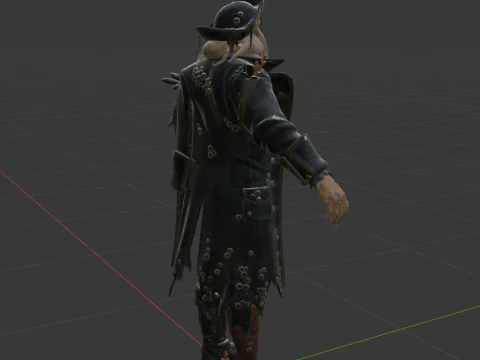 Davy Jones - Fortnite 3D Model