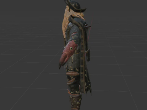 Davy Jones - Fortnite 3D Model