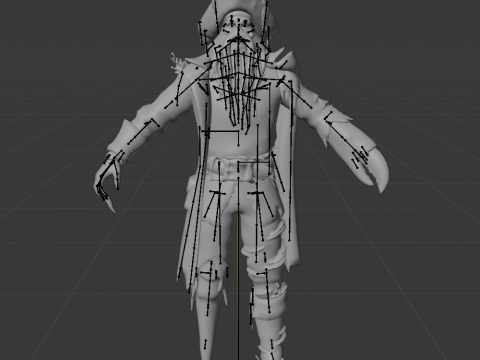 Davy Jones - Fortnite 3D 模型