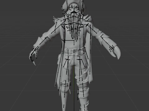 Davy Jones - Fortnite 3D Model