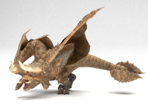 Diablos - Monster Hunter World 3D Model