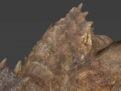 Diablos - Monster Hunter World 3Dモデル