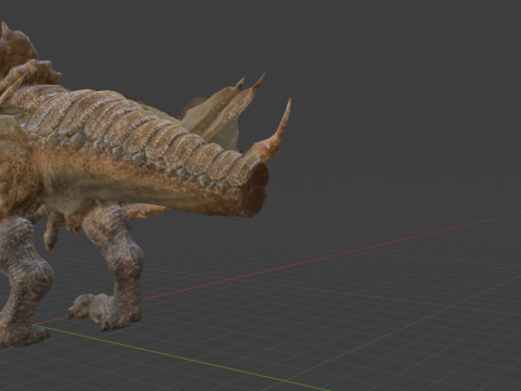 Diablos - Monster Hunter World 3Dモデル