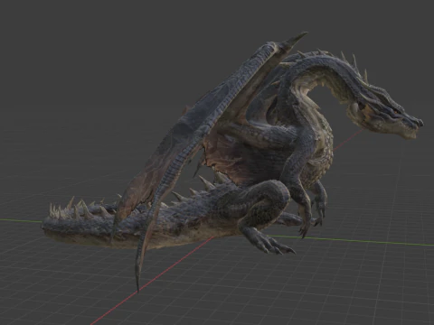 Fatalis - Monster Hunter World 3D Model