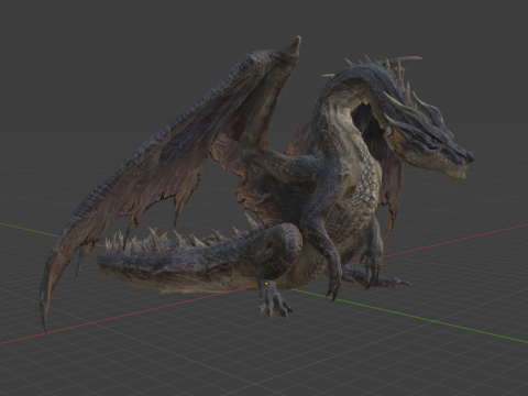 Fatalis - Monster Hunter World 3D Model