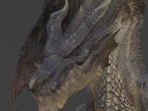 Fatalis - Monster Hunter World 3D Model