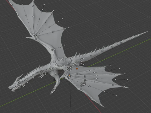 Fatalis - Monster Hunter World 3D Model