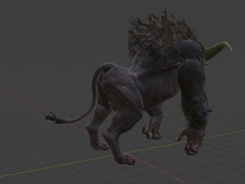 Rajang - Monster Hunter World 3Dモデル