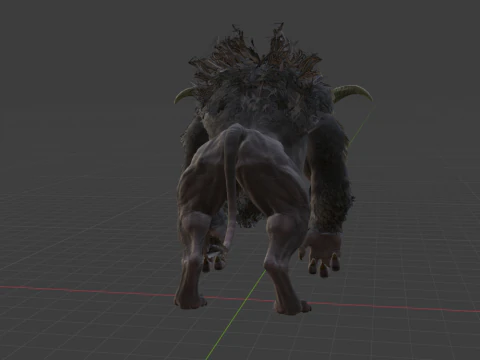 Rajang - Monster Hunter World 3D Model
