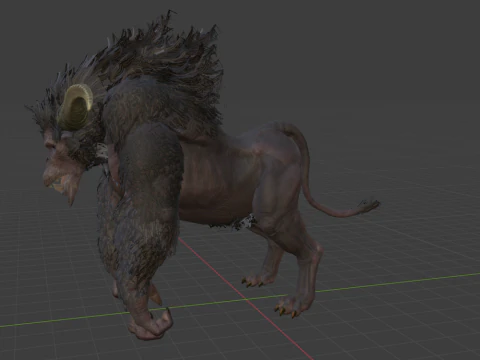 Rajang - Monster Hunter World 3D Model