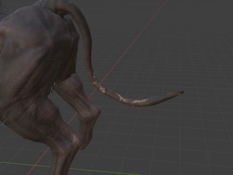 Rajang - Monster Hunter World 3D Model