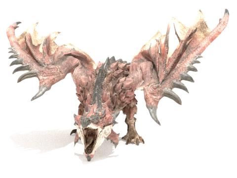 Rathalos - Monster Hunter World 3D Model