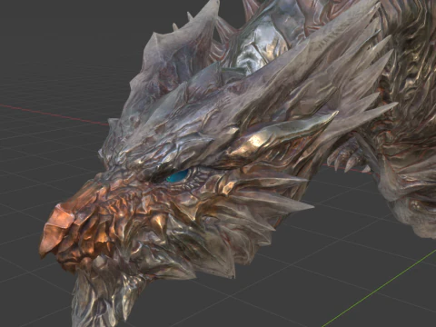 Kushala Daora - Monster Hunter World 3D Model