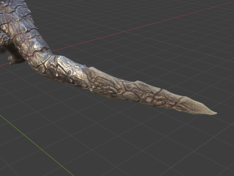 Kushala Daora - Monster Hunter World 3D Модель
