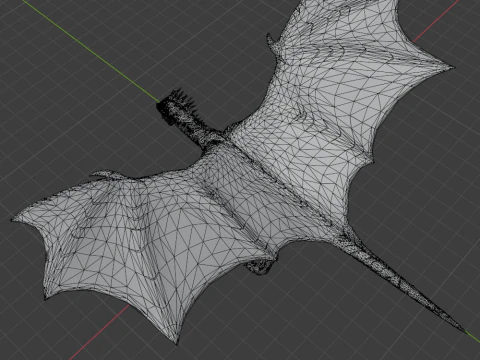 Kushala Daora - Monster Hunter World 3D Model
