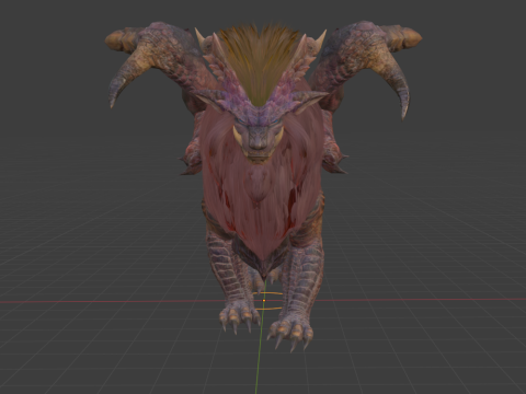 Teostra - Monster Hunter World Model 3D